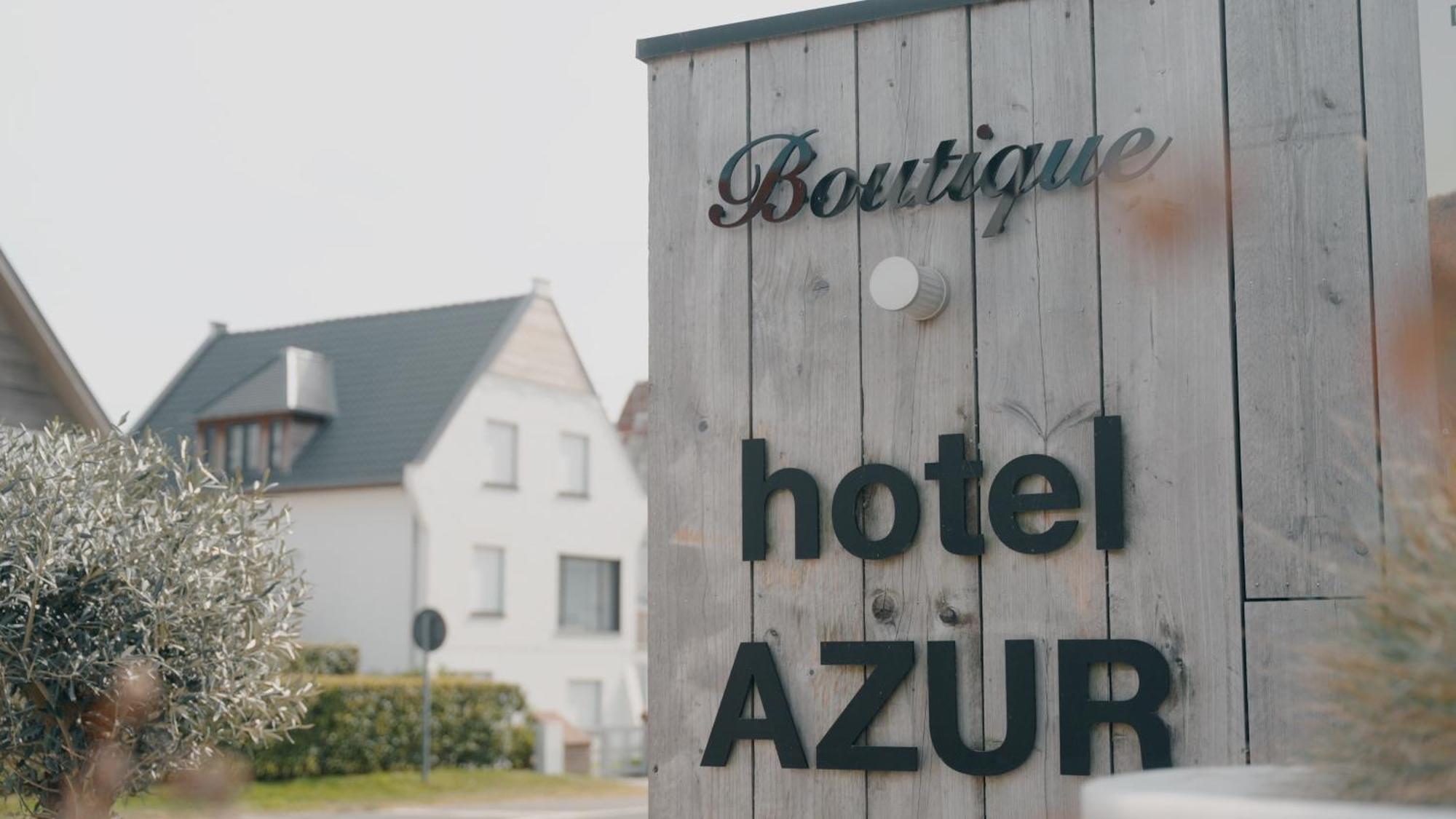 Boutique Hotel Azur De Haan Bagian luar foto