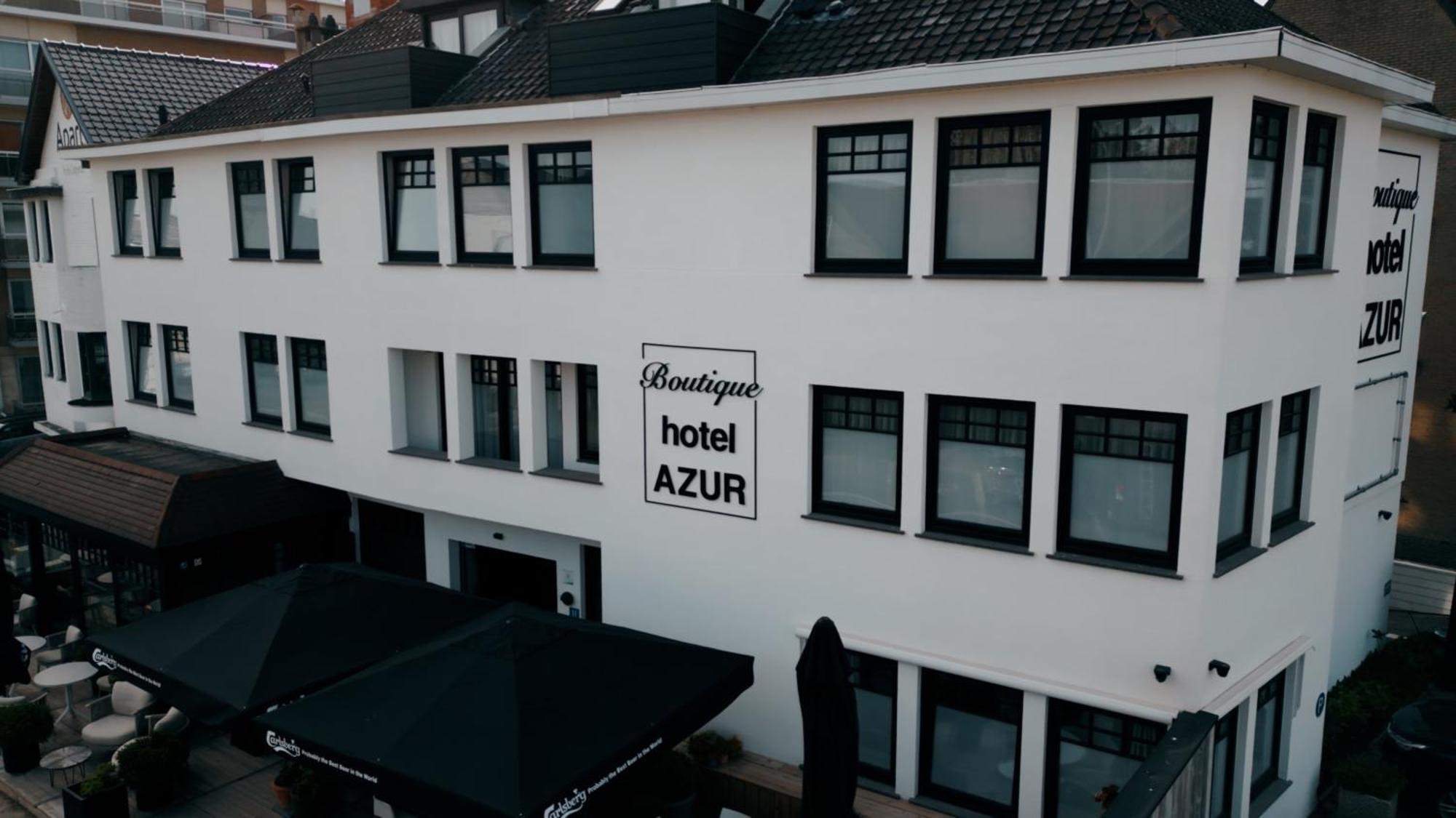 Boutique Hotel Azur De Haan Bagian luar foto